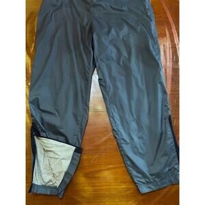 Nike 90's Windbreaker Track Pant Flannel Lined Big & Tall XXL Blue Street Baggy